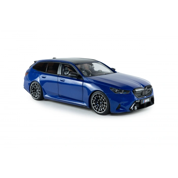 Solido S1814801 1/18 BMW M5 TOURING – M Marina Bay Blue Metallic – 2024