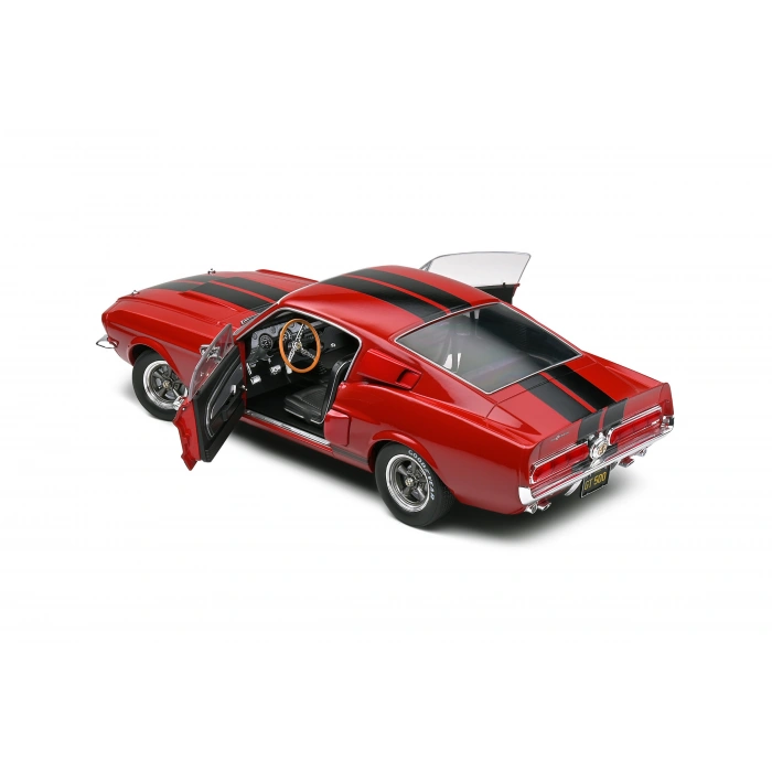 Solido S1802909 1/18 Shelby GT500 – Burgundy Red – 1967
