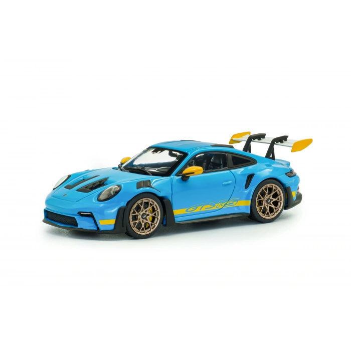 Solido S4314803 1/43 Porsche 911 (992) GT3 RS Tribute 24h Daytona 2003 – Riviera Blue – 2023