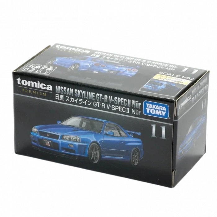 Tomica Nissan Skyline GT-R V-Spec II Nür No: 11