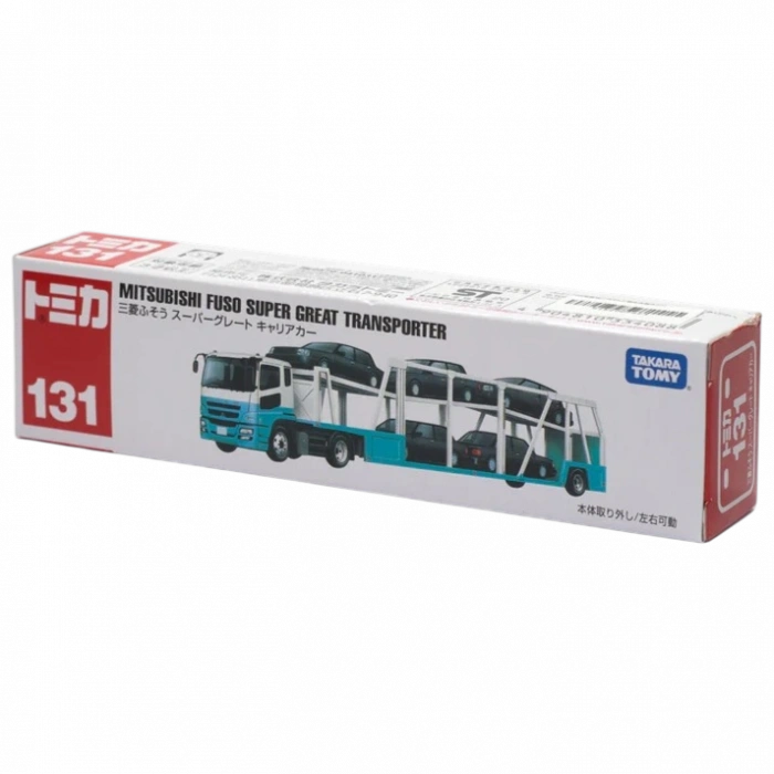 Tomica Mitsubishi Fuso Super Great Transporter No:131