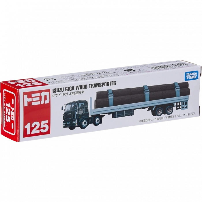 Tomica Isuzu Giga Wood Transporter No:125