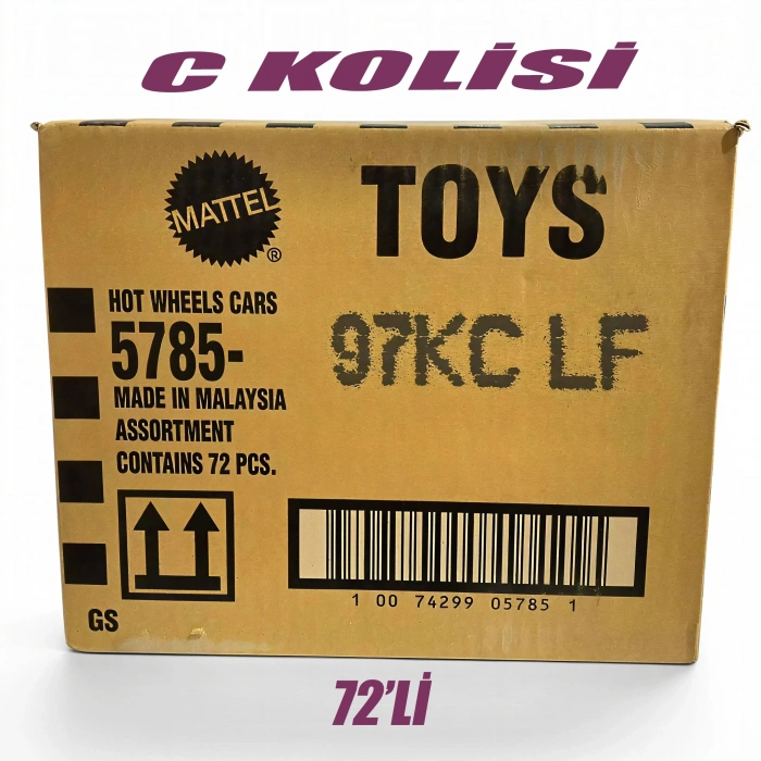 Hot Wheels Regular C Kolisi 72Li 5785-97KC