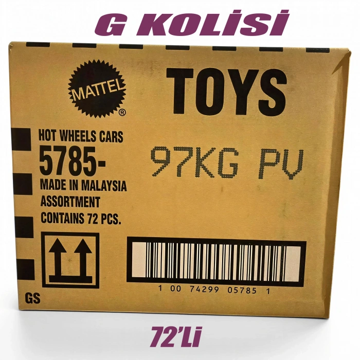 Hot Wheels Regular G Kolisi 72Li 5785-97KG