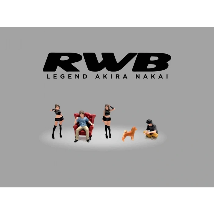 American Diorama 1/64 Figure Set: RWB Legend AD-2407