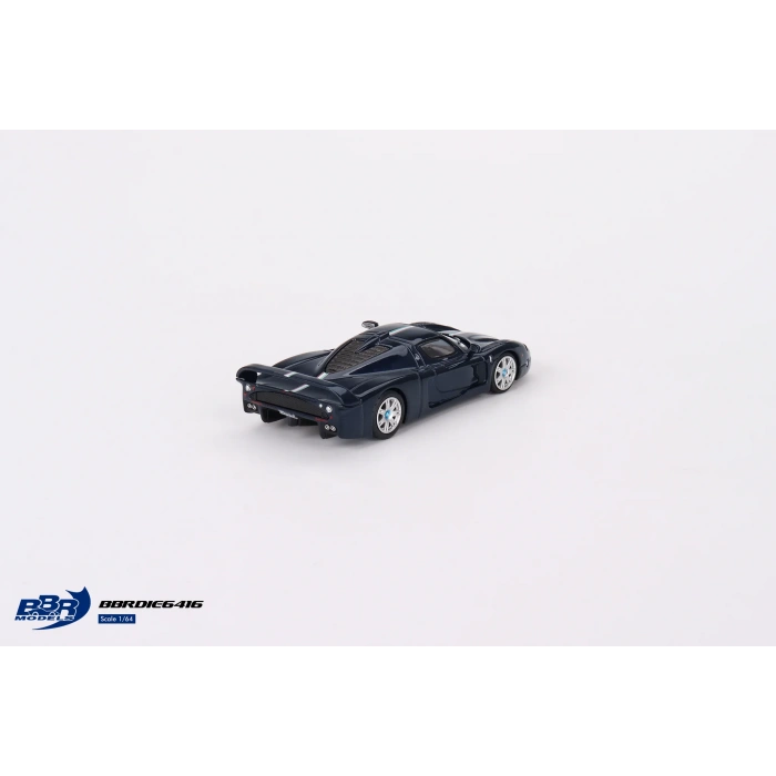 Mini GT - BBR  BBRDIE6416 1/64 Maserati MC12 Stradale Blue Metallic w/ Stripe