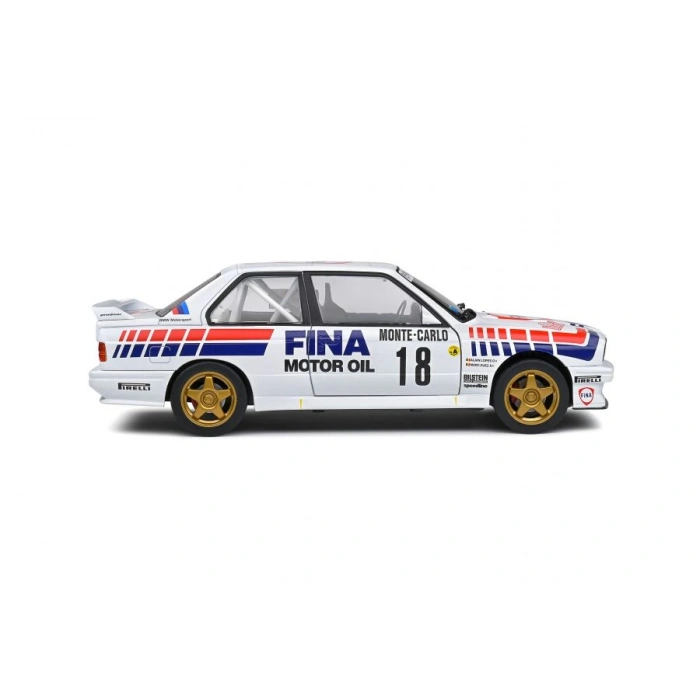SOLİDO 1/18 BMW M3 (E30) 1990 Rally Montecarlo 1989 - M.Duez/A.Lopes
