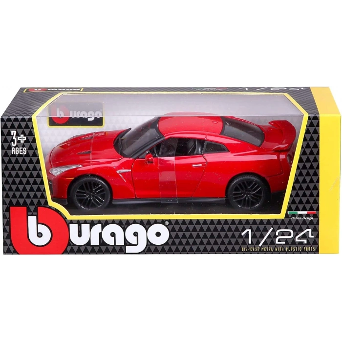 Burago 1/24 2017 Nissan GT-R - Red
