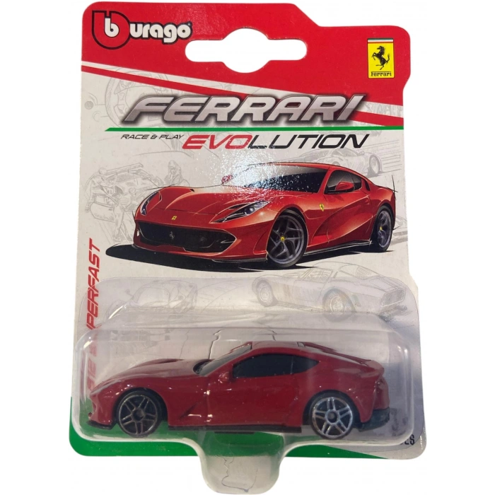 Burago 1/64 6Lı Ferrari Lisanslı Set