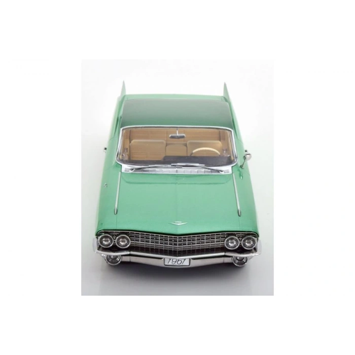 KK SCALE Cadillac Coupe DeVille Series 62 1961 Light Green Metallic