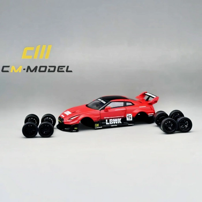 CM Model 1/64 Nissan 35GT-RR LBWK Super Silhouette Finished Product
