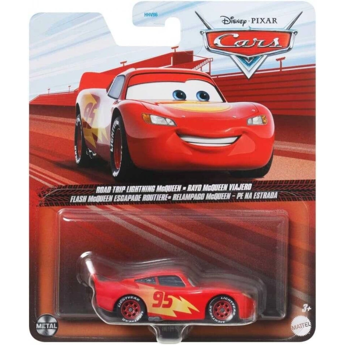 Disney Cars 1/64 Road Trip Lightning McQUEEN