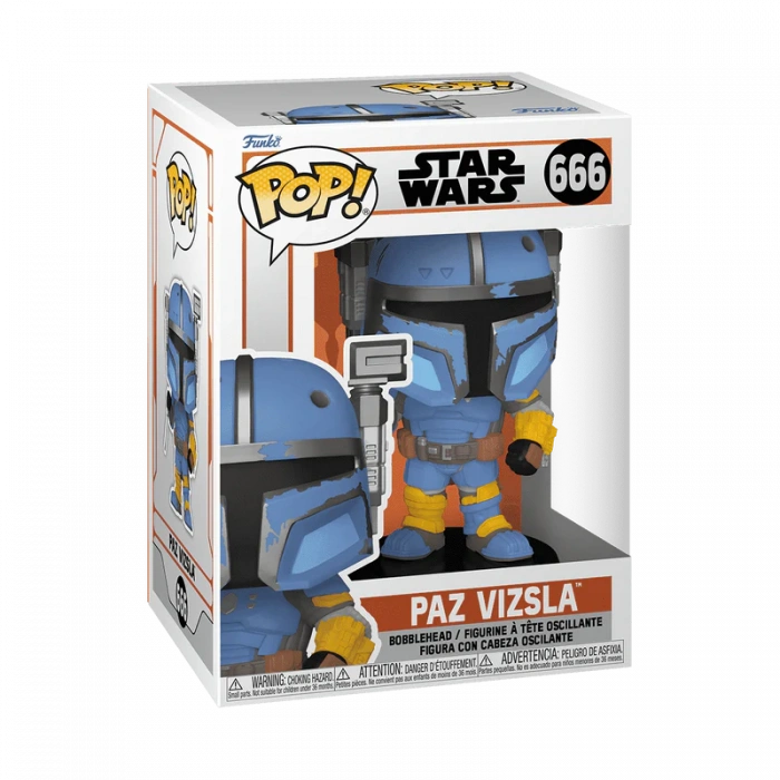 Funko Pop 666 The Mandalorian: Paz Vizsla S9 SK Figüre
