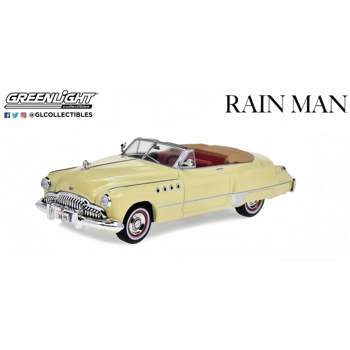 Greenlight 1/43 Rain Man (1988) - 1949 Buick Roadmaster Convertible
