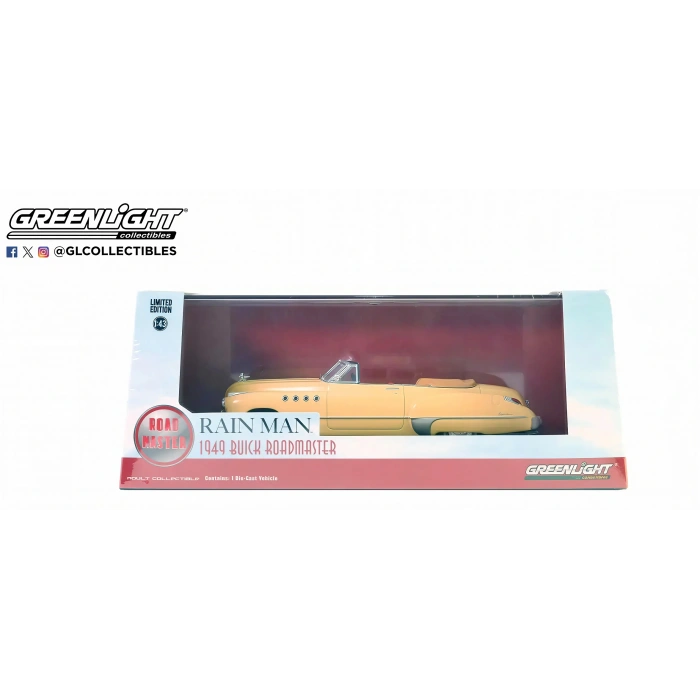 Greenlight 1/43 Rain Man (1988) - 1949 Buick Roadmaster Convertible