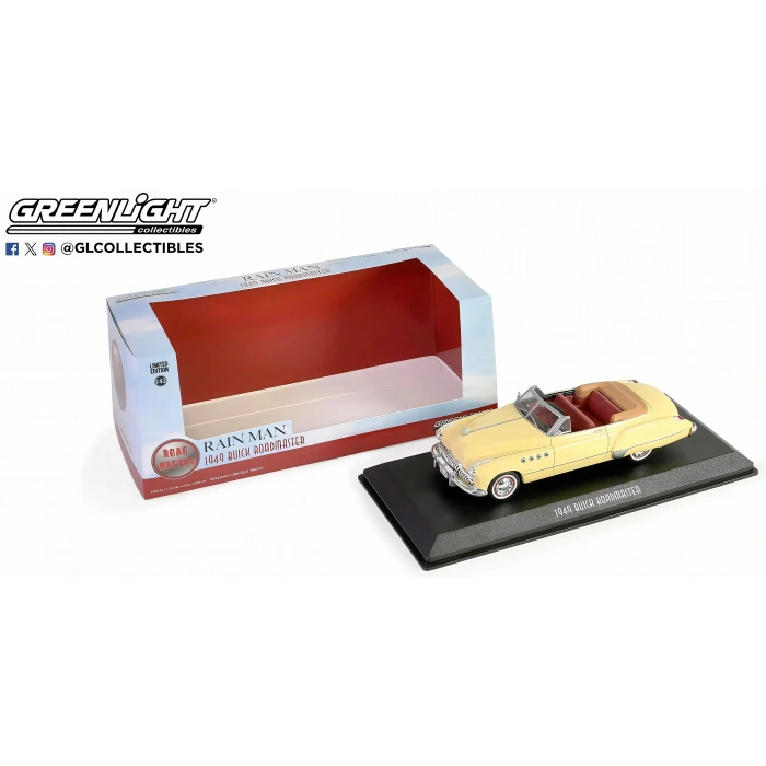 Greenlight 1/43 Rain Man (1988) - 1949 Buick Roadmaster Convertible