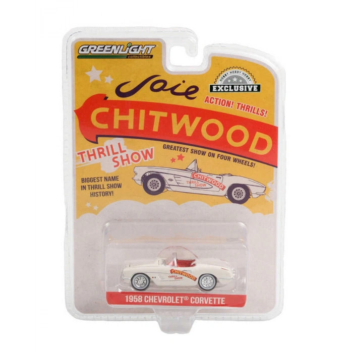 Greenlight 1:64 1958 Chevrolet Corvette - Joie Chitwood Thrill Show