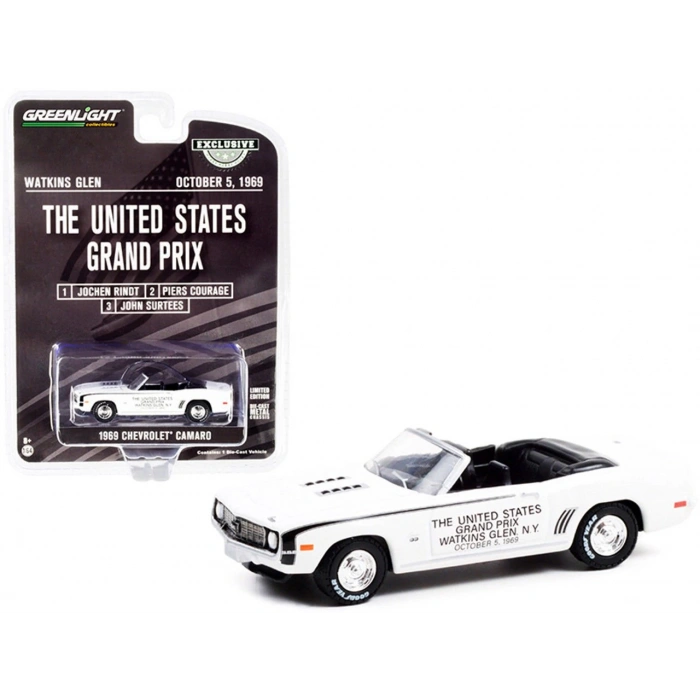 Greenlight 1:64 1969 Chevrolet Camaro - The United States Grand Prix