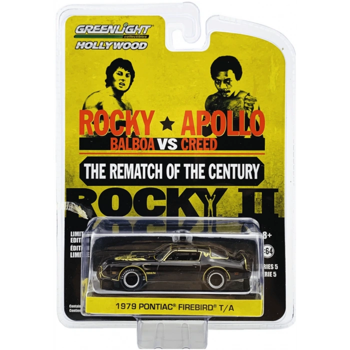 Greenlight 1:64 1979 Pontiac Firebird T/A ROCKY II