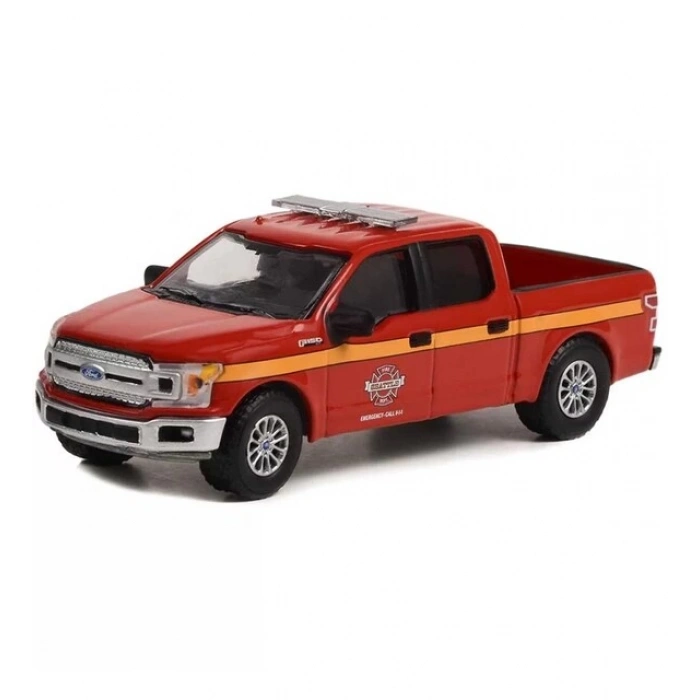 Greenlight 1:64 2018 Ford F-150 Supercrew ( Seattle Fire Dept. ) - Station 19