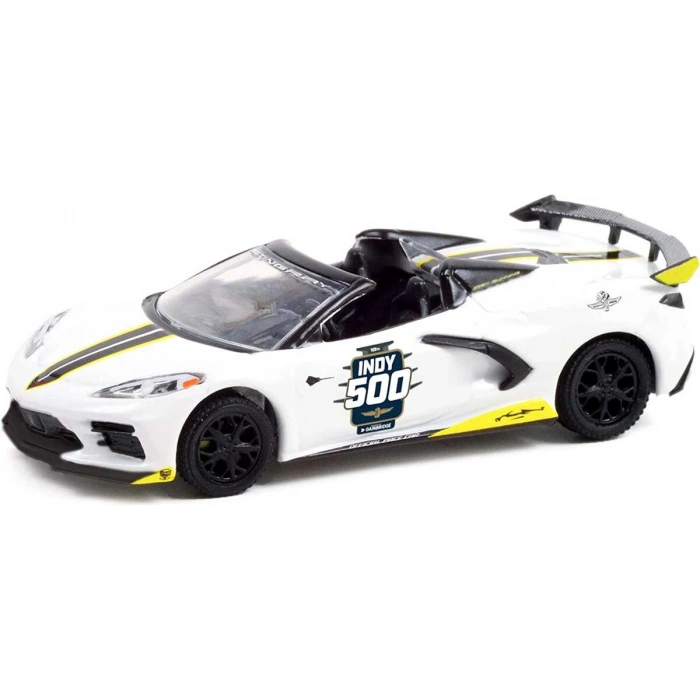 Greenlight 1:64 2021 Chevrolet Corvette C8 Stingray Convertible - 105th Running of the Indianapolis 500 Official Pace Car