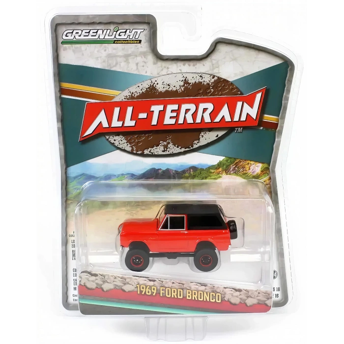 Greenlight 1/64 All-Terrain Series 16- 1969 Ford Bronco
