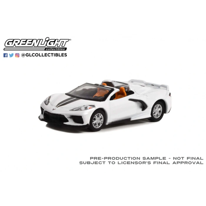 GreenLight 1:64 Barrett-Jackson ‘Scottsdale Edition 2020 Chevrolet Corvette C8 Stingray Convertible 37260-F