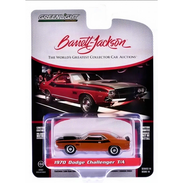 Greenlight 1/64 Barrett-Jackson Series 14- 1970 Dodge Challenger T/A 37310-C