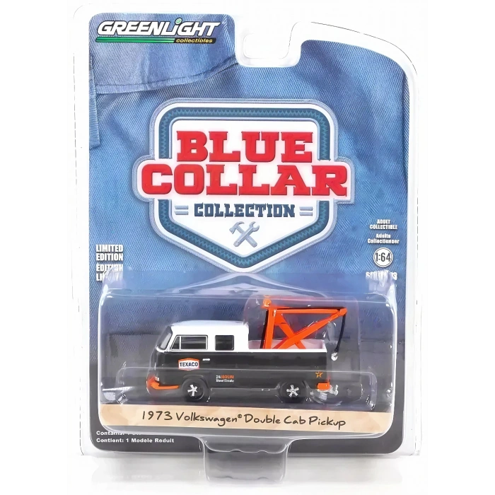 Greenlight 1/64 Blue Collar Collection Series 13- 1973 Volkswagen Pickup 35280-B