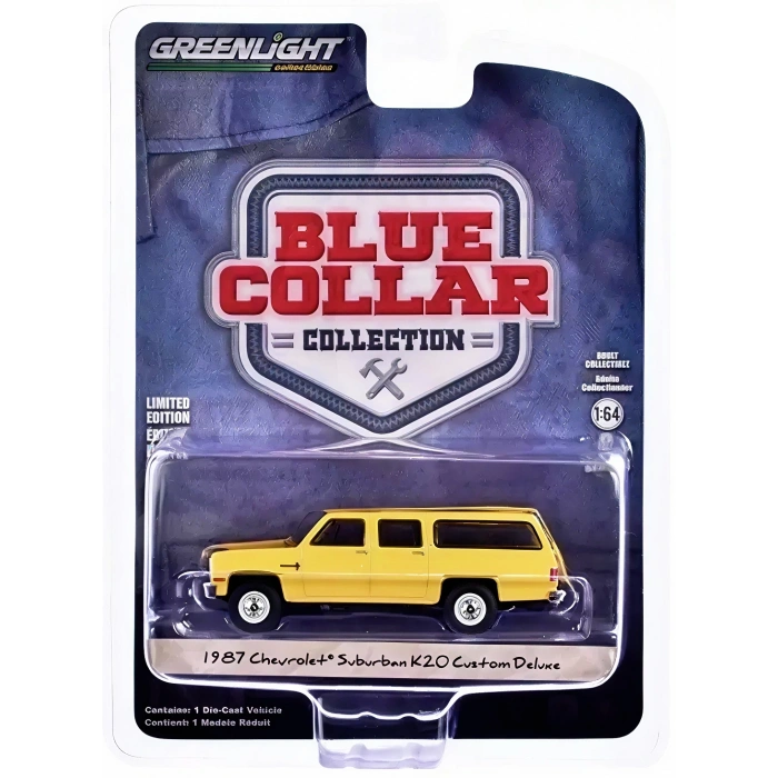 Greenlight 1/64 Blue Collar Collection Series 13- 1987 Chevy Suburban K20