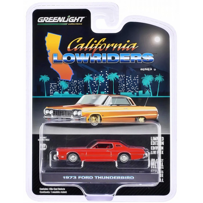 Greenlight 1/64 California Lowriders Series 6- 1973 Ford Thunderbird