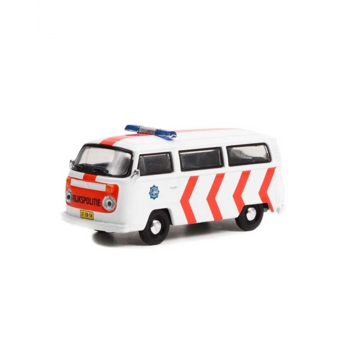 Greenlight 1:64 Club Vee-Dub Series 14- Policia Militar Brazil - 1975 Volkswagen Type 2