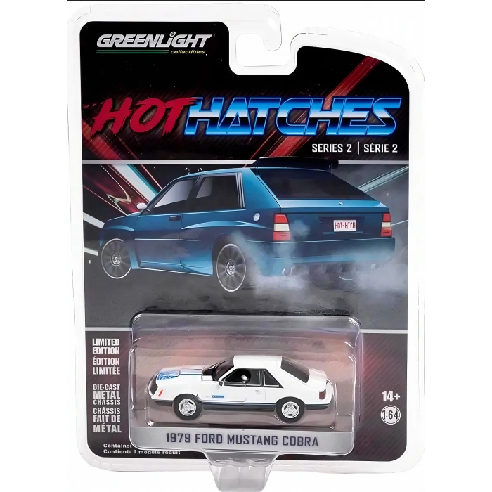 Greenlight 1:64 Hot Hatches Series 2 - 1979 Mustang Cobra 63020-C