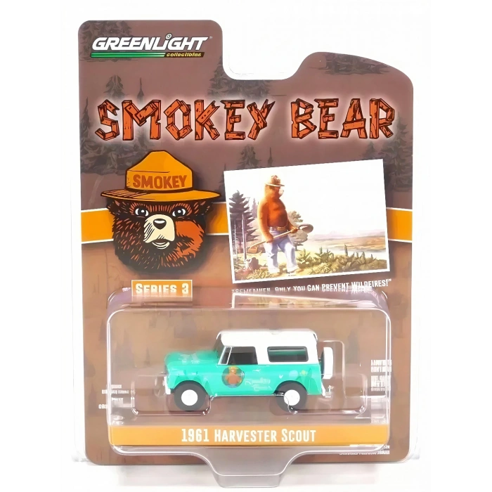 Greenlight 1/64 Smokey Bear Series 3-1961 Harvester Scout