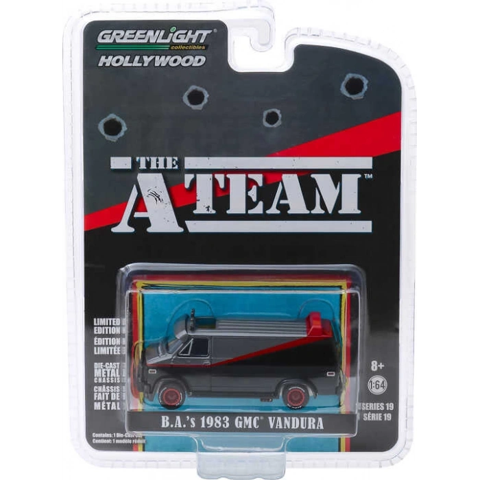 Greenlight 1:64 The A-Team (1983-87 TV Series) - 1983 GMC Vandura Solid Pack