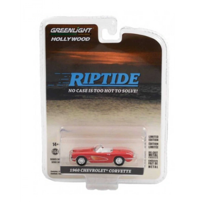 Greenlight Hollywood Series 34 1960 Chevrolet Corvette C1 - Riptide (1984-86 TV Series)