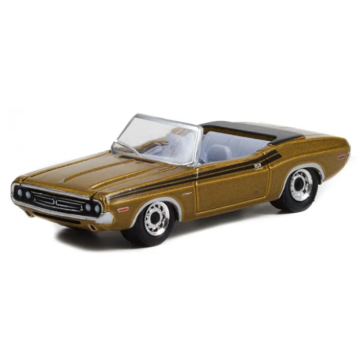 Greenlight Hollywood Series 34 1971 Dodge Challenger 340 Convertible in Gold - The Mod Squad (1968-73 TV Series)