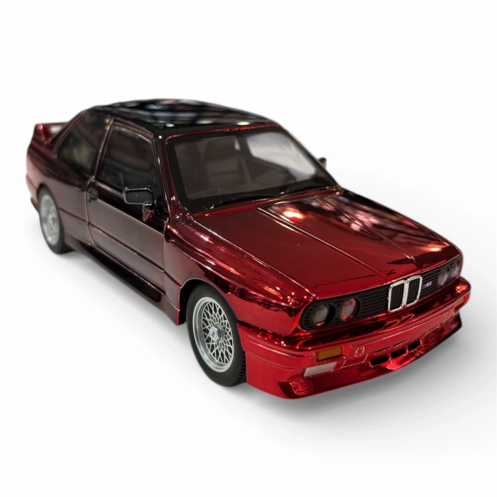Hobbiez World 1/24 BMW E30 M3 - Metallic Red/Black