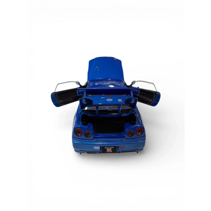Hobbiez World 1/24 Nissan GTR R34 - Blue