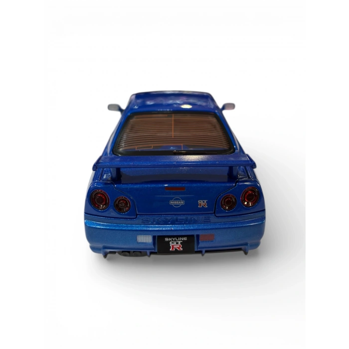Hobbiez World 1/24 Nissan GTR R34 - Blue