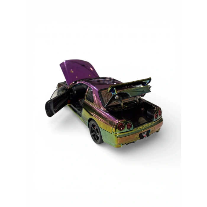 Hobbiez World 1/24 Nissan GTR R34 - Midnight Purple