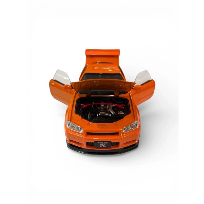 Hobbiez World 1/24 Nissan GTR R34 - Orange