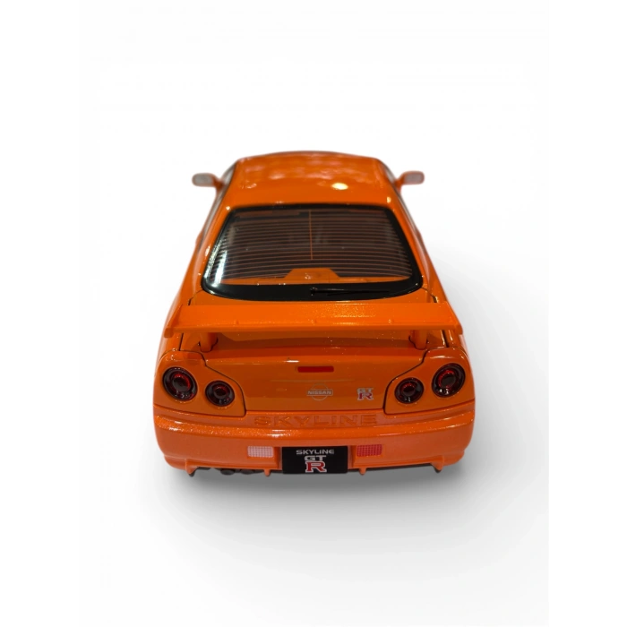 Hobbiez World 1/24 Nissan GTR R34 - Orange