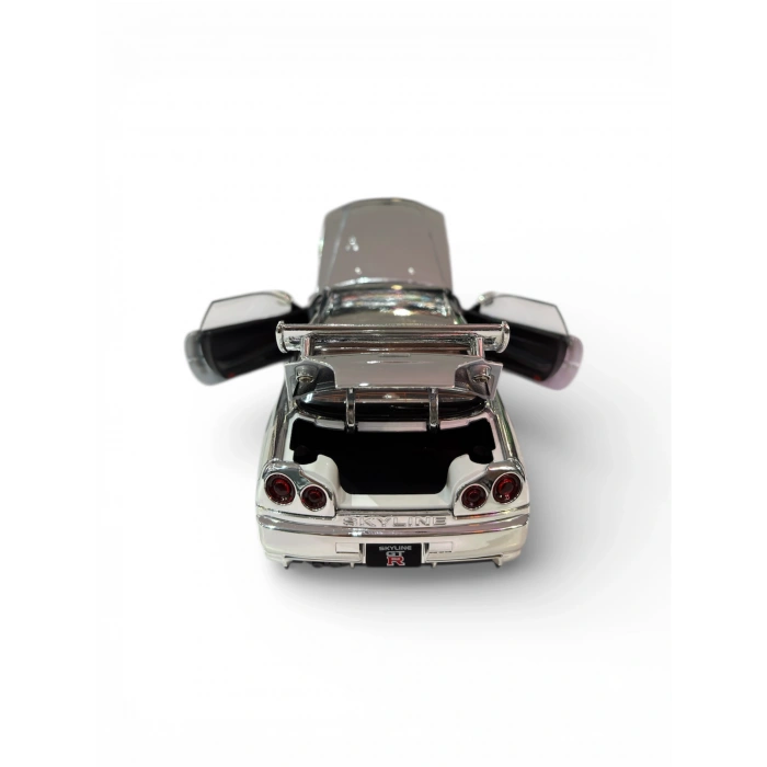 Hobbiez World 1/24 Nissan GTR R34 - Silver