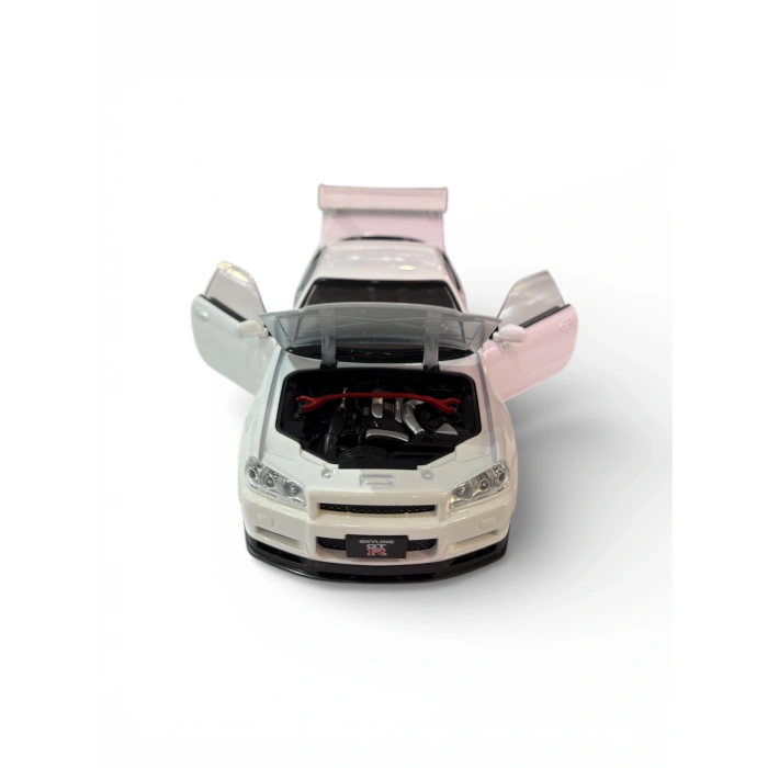 Hobbiez World 1/24 Nissan GTR R34 - White
