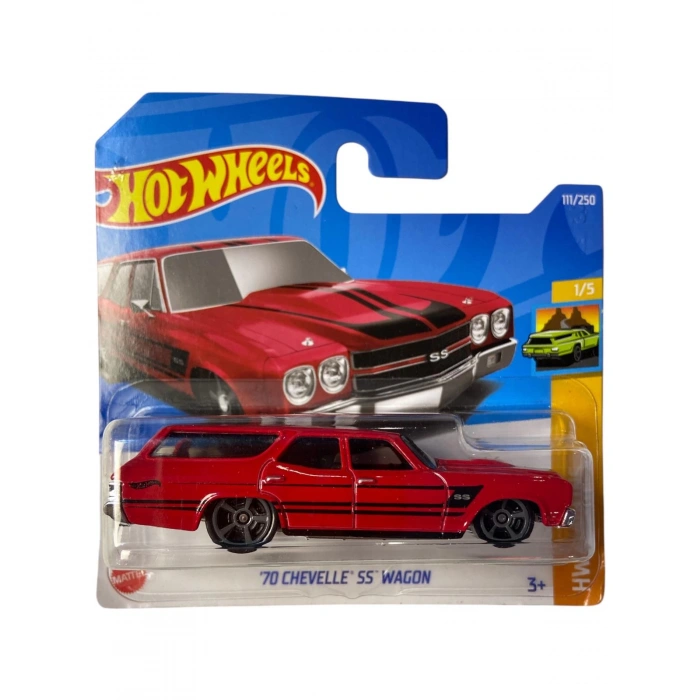 Hot Wheels (2022) 70 CHEVELLE SS WAGON RED