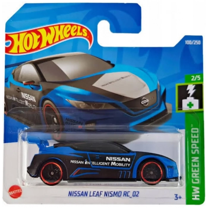 Hot Wheels (2022) Nİssan Leaf Nısmo Rc_02 Mavi