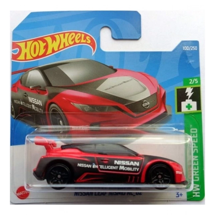 Hot Wheels (2022) Nissan Leaf Nismo RC_02 kırmızı