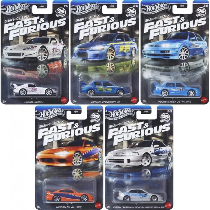 Hot Wheels 2025 Fast & Furious: Graphic Remix