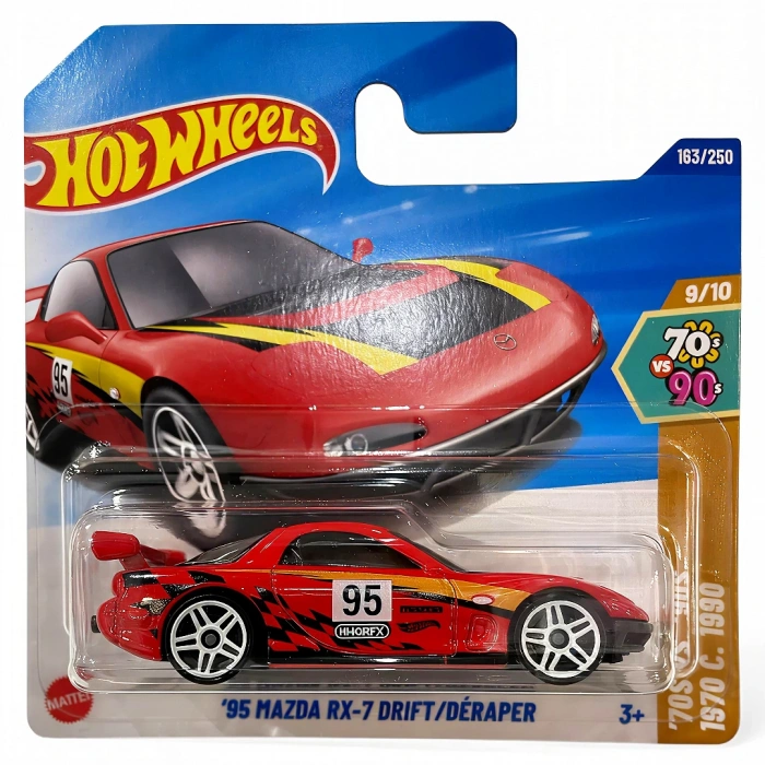 Hot Wheels (2025) 95 Mazda RX-7 Drift / Deraper